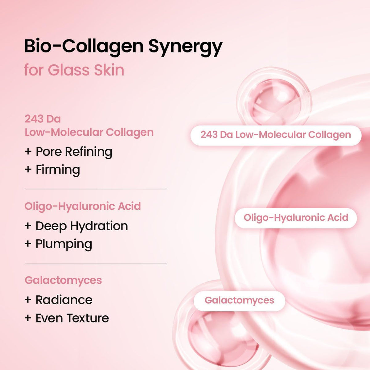 Masque visage hydrogel Bio-Collagen Real Deep - Biodance
