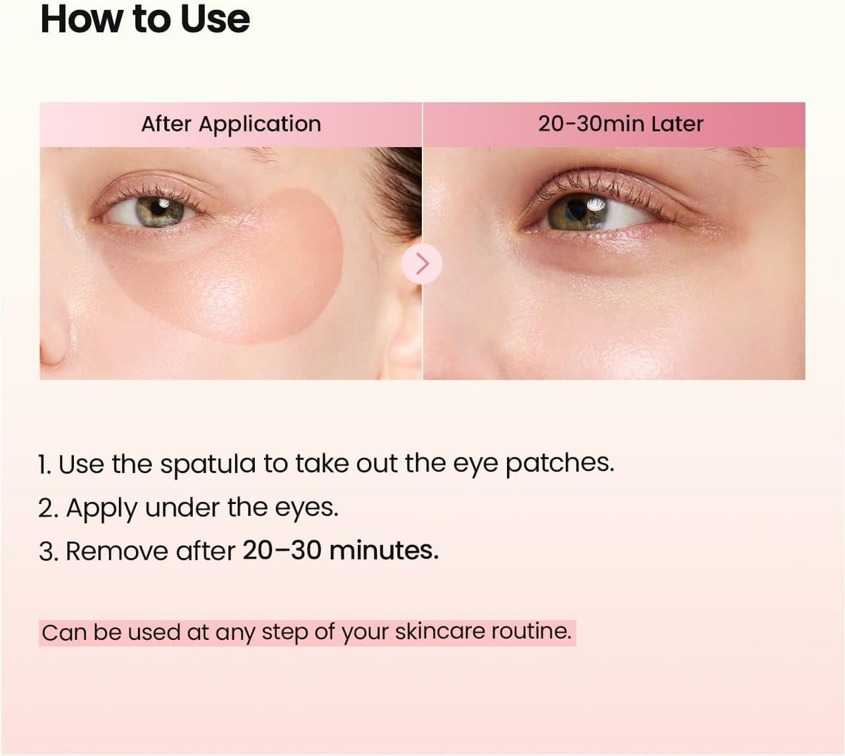 Patchs Yeux Collagen Peptide - Biodance