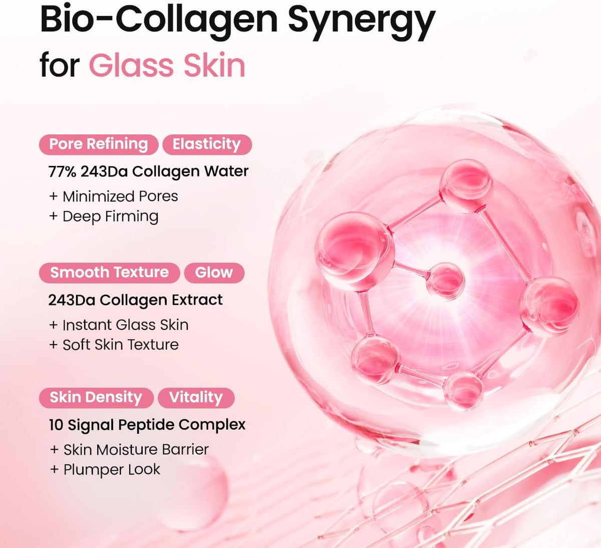 Brume de Sérum Collagen Peptides - Biodance